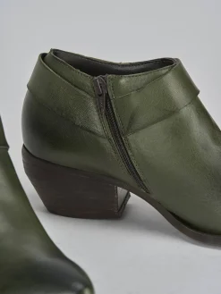 Hot Stivaletti tacco 4cm pelle Donna Stivaletti Tacco Basso