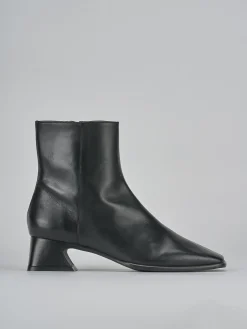 Outlet Stivaletti tacco 5cm pelle Donna Stivaletti Tacco Alto