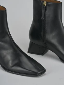 Outlet Stivaletti tacco 5cm pelle Donna Stivaletti Tacco Alto