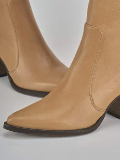 Online Stivaletti tacco 7cm pelle Donna Stivaletti Tacco Alto