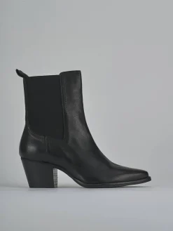 Clearance Stivaletti tacco 7cm pelle Donna Stivaletti Tacco Alto