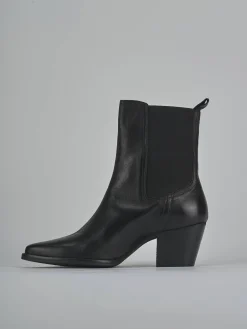 Clearance Stivaletti tacco 7cm pelle Donna Stivaletti Tacco Alto