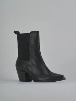 Clearance Stivaletti tacco 7cm pelle Donna Stivaletti Tacco Alto