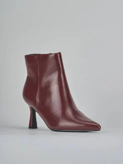 New Stivaletti tacco 7cm pelle sostenibile Donna Stivaletti Tacco Alto