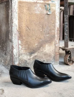 Hot Stivaletti tacco 5cm pelle Donna Stivaletti Tacco Alto