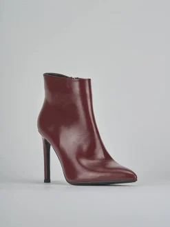 Outlet Stivaletti tacco 11cm pelle sostenibile Donna Stivaletti Tacco Alto