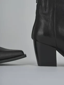 Online Stivaletti tacco 8cm pelle Donna Stivaletti Tacco Alto