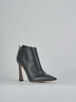 New Stivaletti tacco 9cm pelle Donna Stivaletti Tacco Alto