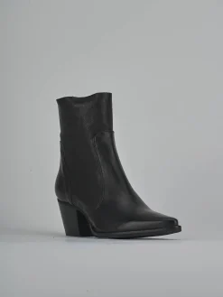 Discount Stivaletti tacco 7cm pelle Donna Stivaletti Tacco Alto