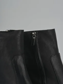 Discount Stivaletti tacco 7cm pelle Donna Stivaletti Tacco Alto