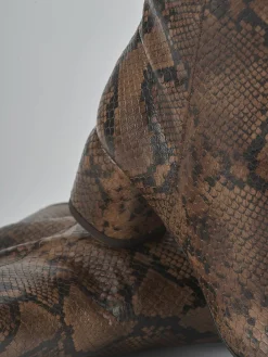 Stivaletti tacco 6cm pitone Donna Stivaletti Tacco Alto