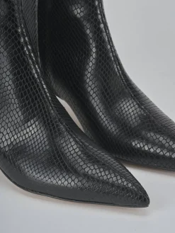 Best Stivaletti tacco 5cm pitone Donna Stivaletti Tacco Alto