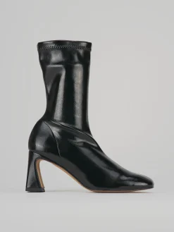 Online Stivaletti tacco 8cm vernice Donna Stivaletti Tacco Alto