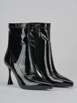 Clearance Stivaletti tacco 7cm vernice Donna Stivaletti Tacco Alto