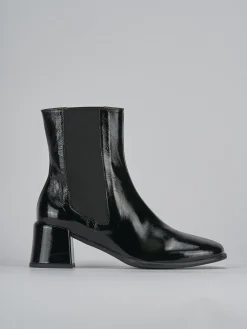 Hot Stivaletti tacco 5cm vernice Donna Stivaletti Tacco Alto