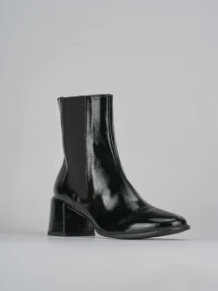 Hot Stivaletti tacco 5cm vernice Donna Stivaletti Tacco Alto