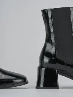 Hot Stivaletti tacco 5cm vernice Donna Stivaletti Tacco Alto