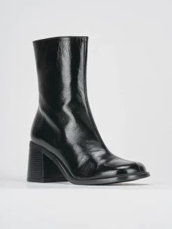 Outlet Stivaletti tacco 8cm vernice Donna Stivaletti Tacco Alto