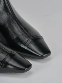 Outlet Stivaletti tacco 5cm vernice Donna Stivaletti Tacco Alto