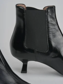 Outlet Stivaletti tacco 5cm vernice Donna Stivaletti Tacco Alto