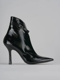 Sale Stivaletti tacco 9cm vernice Donna Stivaletti Tacco Alto