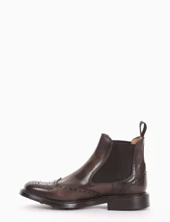 Outlet Stivaletto con tacco 3cm testa Uomo Stivaletti