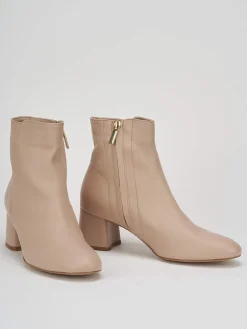 New Stivaletto tacco 5 cm pelle Donna Stivaletti Tacco Alto