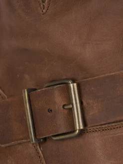 Stivaletto tacco 2 cm pelle Donna Stivaletti Tacco Basso