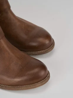 Stivaletto tacco 2 cm pelle Donna Stivaletti Tacco Basso