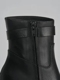 Outlet Stivaletto tacco 8 cm pelle Donna Stivaletti Tacco Alto