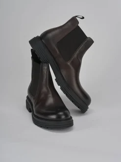 Hot Stivaletto tacco 2 cm testa pelle Uomo Stivaletti