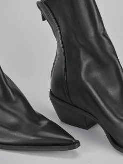 Outlet Stivaletto texano tacco 3 cm pelle Donna Texani|Stivaletti Tacco Basso