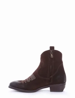 Sale Stivaletto texano tacco 3 cm testa Donna Texani