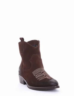 Sale Stivaletto texano tacco 3 cm testa Donna Texani