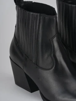 Sale Stivaletto texano tacco 7 cm pelle Donna Texani|Stivaletti Tacco Alto