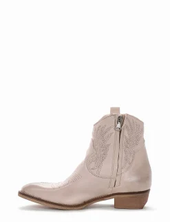 Discount stivaletto texano tacco 3 cm Donna Texani