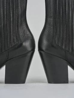 Clearance Stivaletto texano tacco 9 cm pelle Donna Texani|Stivaletti Tacco Alto