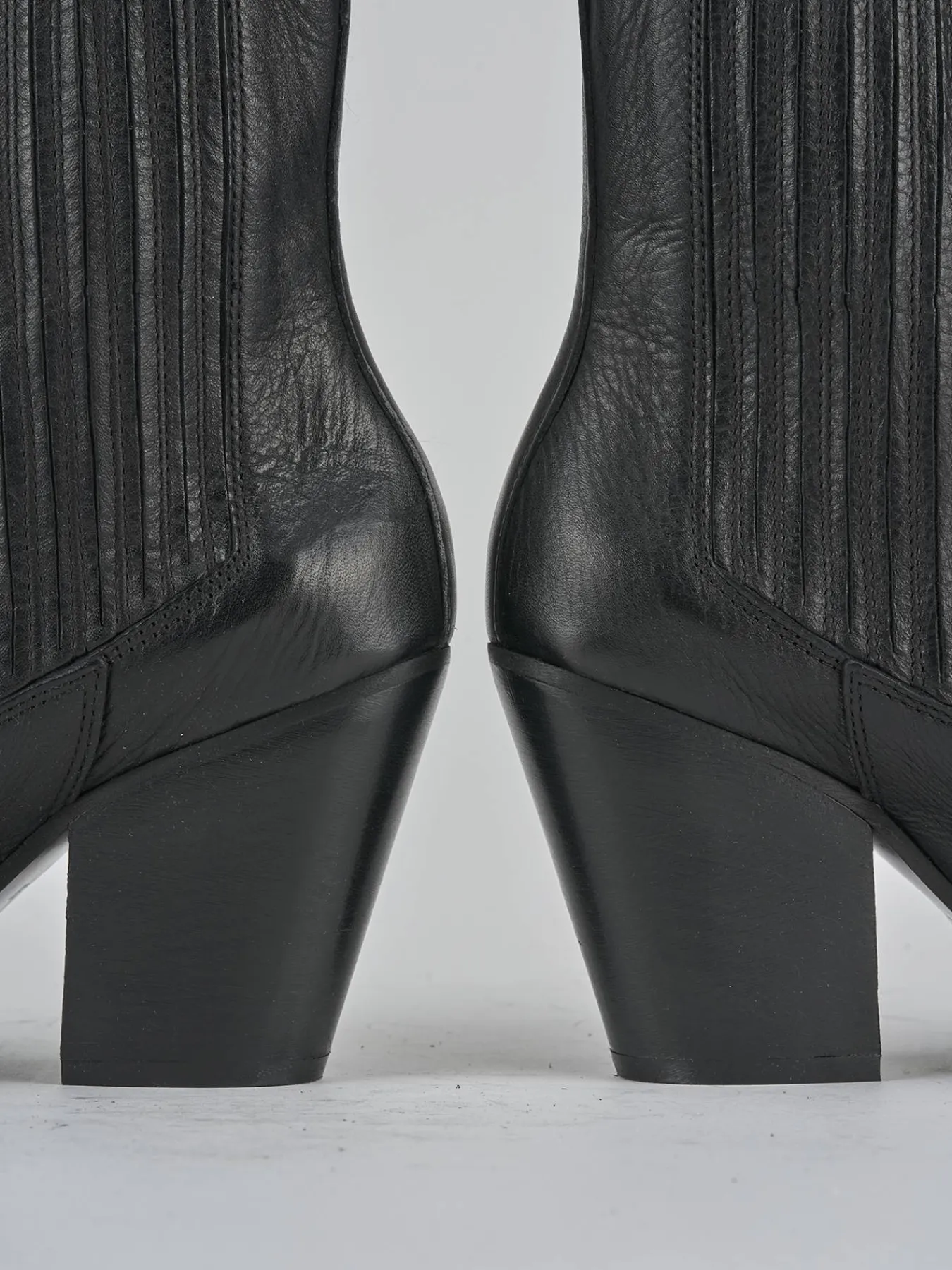 Clearance Stivaletto texano tacco 9 cm pelle Donna Texani|Stivaletti Tacco Alto