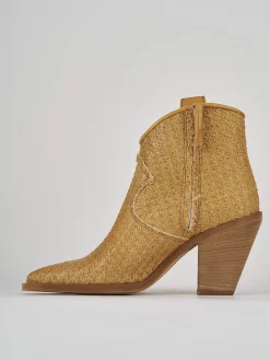 Sale Stivaletto texano tacco 7 cm pelle Donna Texani