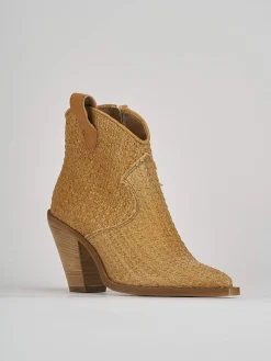 Sale Stivaletto texano tacco 7 cm pelle Donna Texani