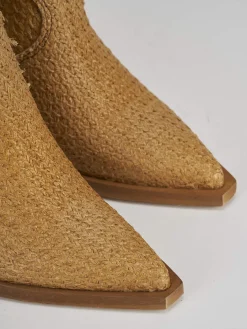 Sale Stivaletto texano tacco 7 cm pelle Donna Texani