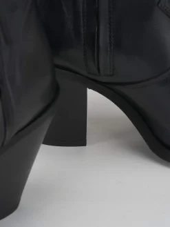 Hot Stivaletto texano tacco 7 cm pelle Donna Texani