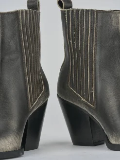 Best Stivaletto texano tacco 9 cm pelle Donna Texani|Stivaletti Tacco Alto