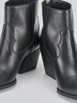 New Stivaletto texano tacco 6 cm pelle Donna Texani|Stivaletti Tacco Alto