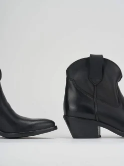 Stivaletto texano tacco 5 cm pelle Donna Texani