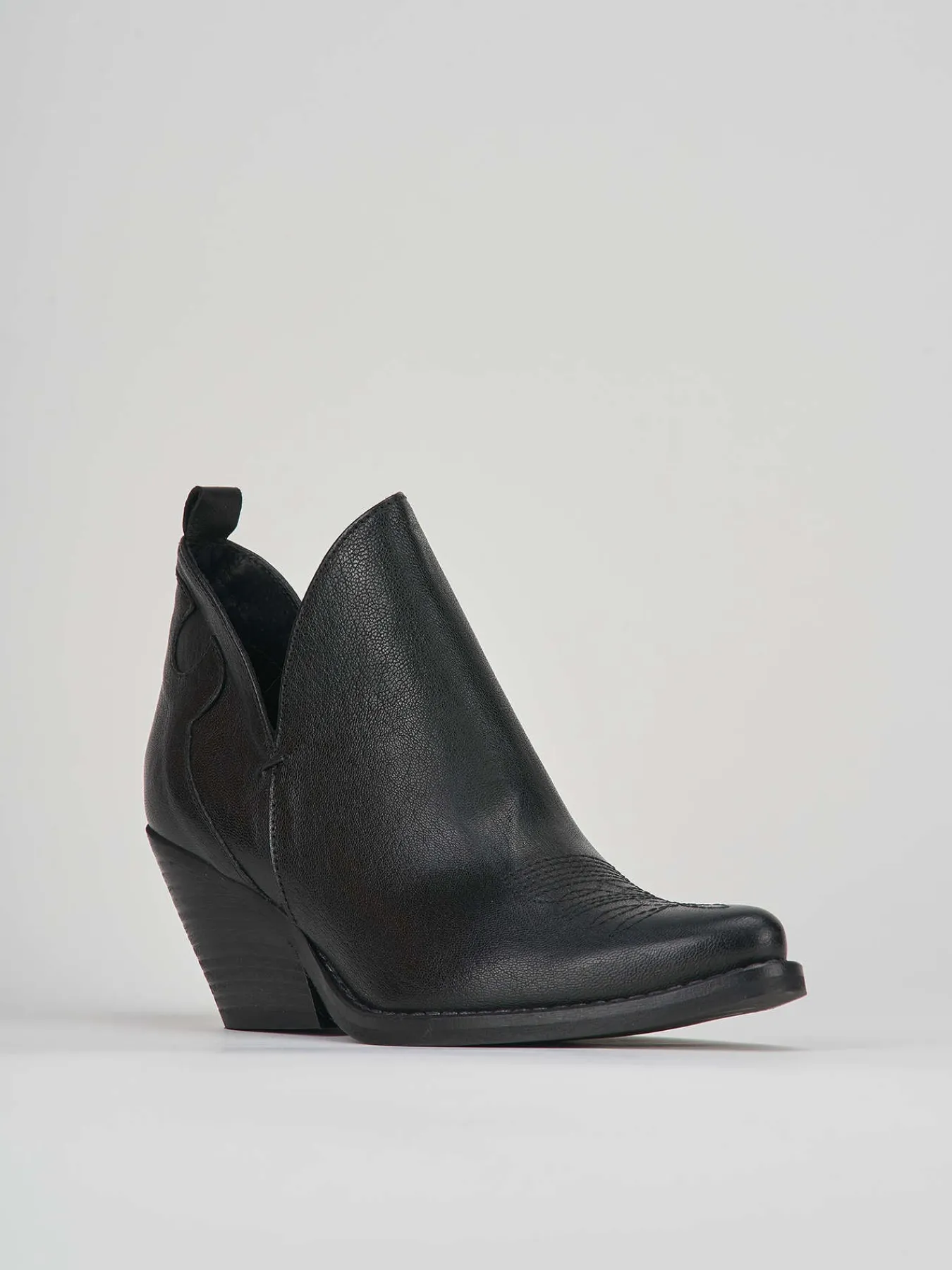 New Stivaletto texano tacco 6 cm pelle Donna Texani|Stivaletti Tacco Alto