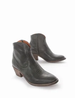 Stivaletto texano tacco 5cm Donna Texani