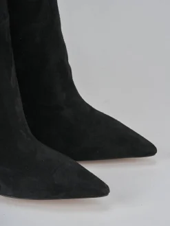 New Stivali tacco 9cm camoscio Donna Stivali Tacco Alto