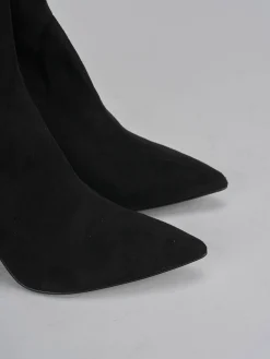 New Stivali tacco 9cm camoscio Donna Stivali Tacco Alto