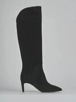 New Stivali tacco 7cm camoscio Donna Stivali Tacco Alto